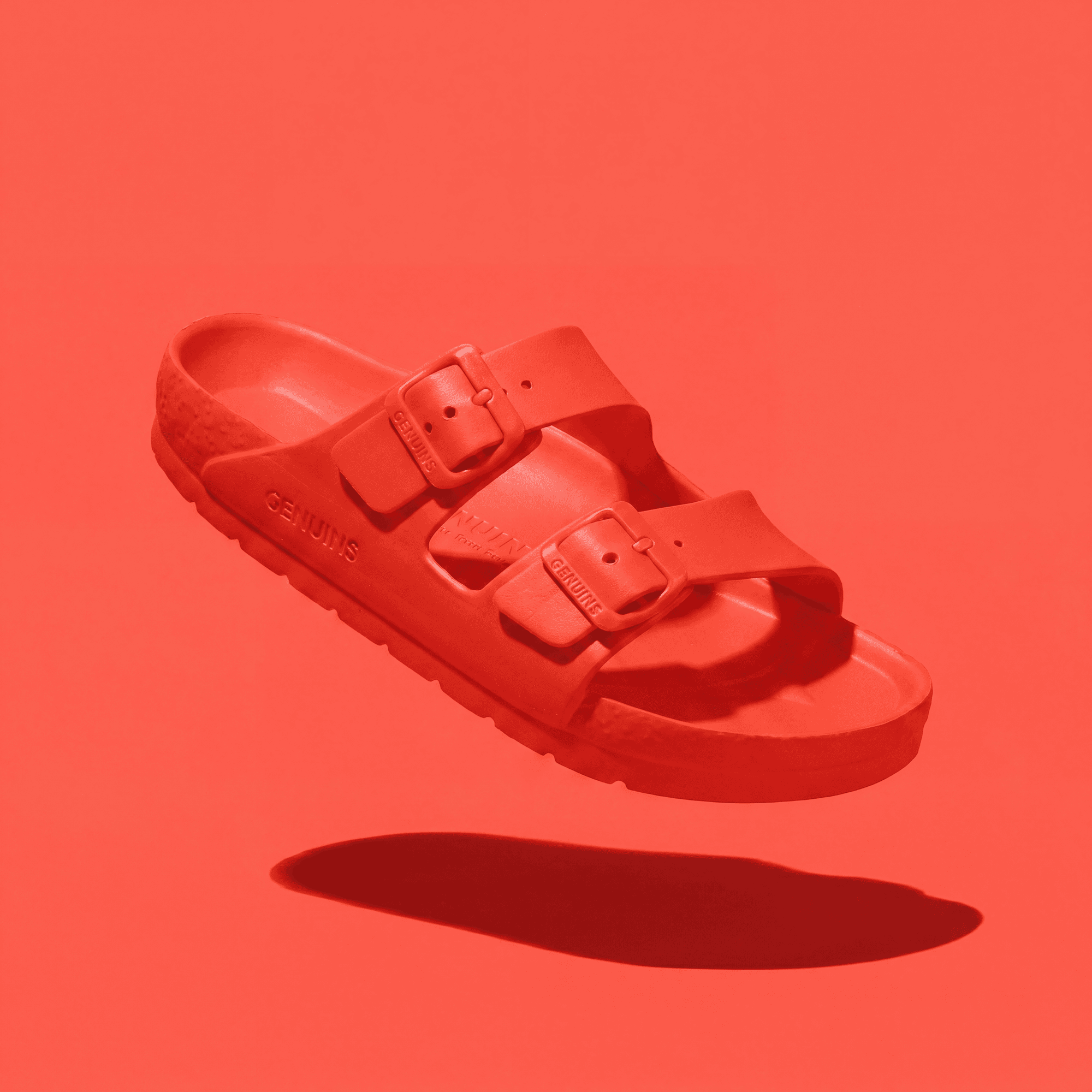Red sandal hero